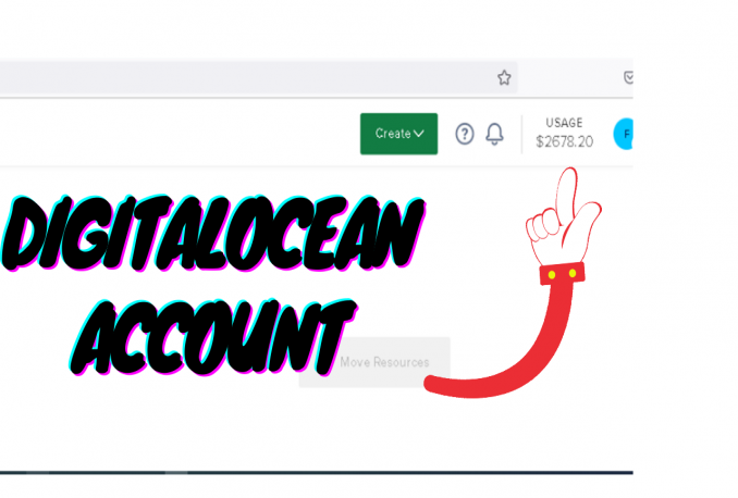 DigitalOcean accounts 200$ - 3 Droplet