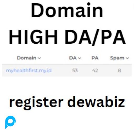 DOMAIN myhealthfirst.my.id DA/PA 53/42, PROMO MURAH!!! HANYA 75k