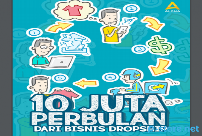 Ebook 10 Juta Perbulan dari Bisnis Dropship + Ebook 10 Juta Pertama Modal FB Gratisan + Bonus Templa