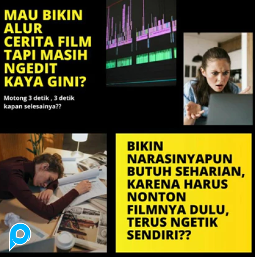 Ecourse atau kursus Youtube Alur Cerita Film Cara Cepat Bikin Konten yang Menghasilkan