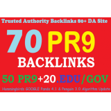 Exclusively 70 backlinks 50 PR9+20 EDU/GOV 80+DA untuk meningkatkan peringkat website rank1st