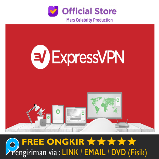 Express VPN Premium Akun ExpressVPN Bergaransi Subscription Support All Devices Smartphone Android T
