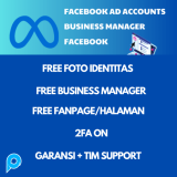 Facebook Untuk Iklan FB ADS Akun FB Ads + BM (Business Manager) BELI 10 GRATIS 1