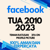 Facebook/FB 2010-2023 VERIFIED lengkap A2F ON BERFOTO PROFILE free EMAIL+GARANSI GANTI BARU bisa unt