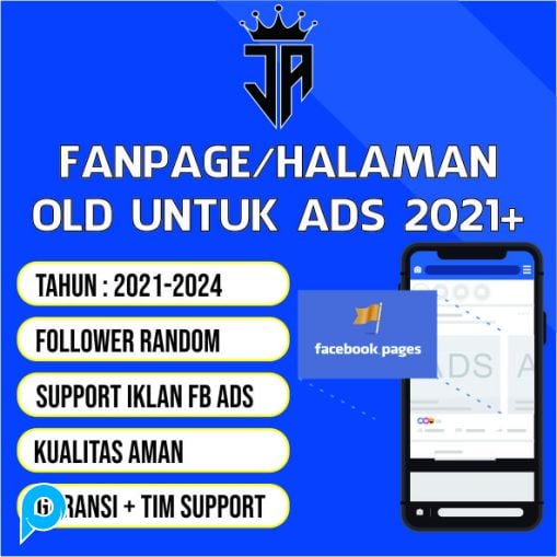 Fanpage/Halaman Tua Untuk Ads (2021-2024)