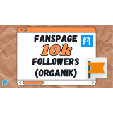 Fanspage Followers 10k+ Real Human (Organik)