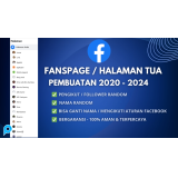 Fanspage / Halaman Tua Bisa Untuk Iklan Fb Ads