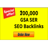 Flash Sale 200.000 GSA backlink verified PROMO