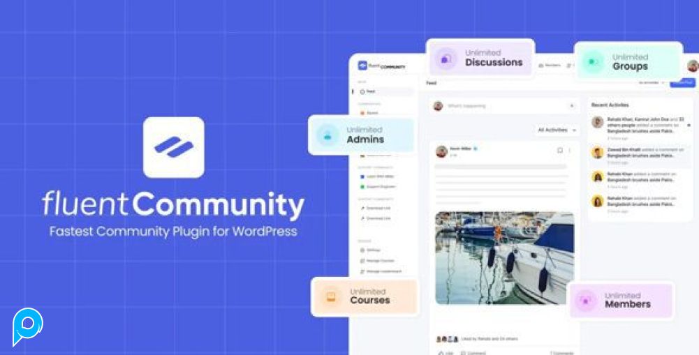 Fluent Community Pro – WordPress Community Plugin - Wordpress Plugin