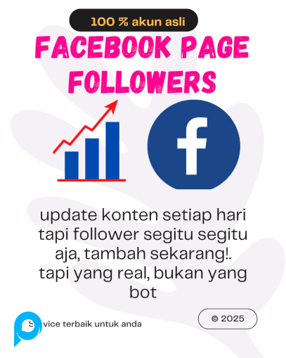 Follower Facebook Indonesia Asli Bukan Bot