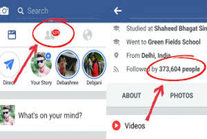 follower facebook untuk profile