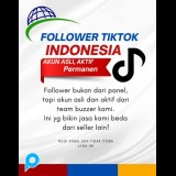 Follower Tiktok Akun Asli Orang Indonesia Bonus Like