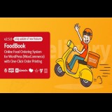 FoodBook | Online Food Ordering System for WordPress with One-Click Order Printing