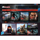 Game-X Games & News Premium Blogger Template