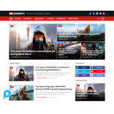 Gameify - Blog & Magazine Gaming Premium Blogger Template