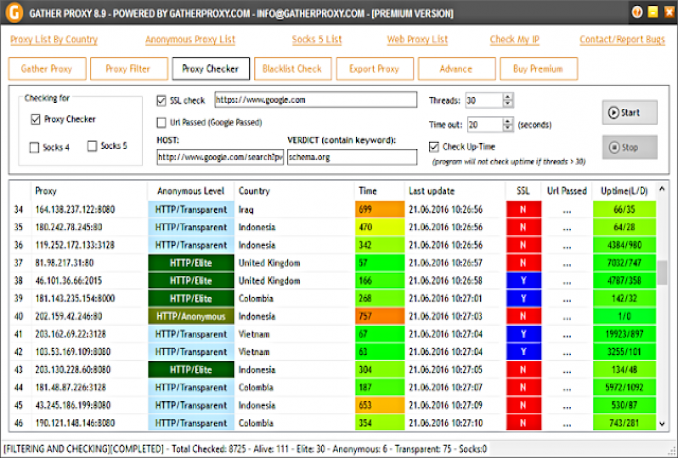 Gather Proxy 9.0 PREMIUM
