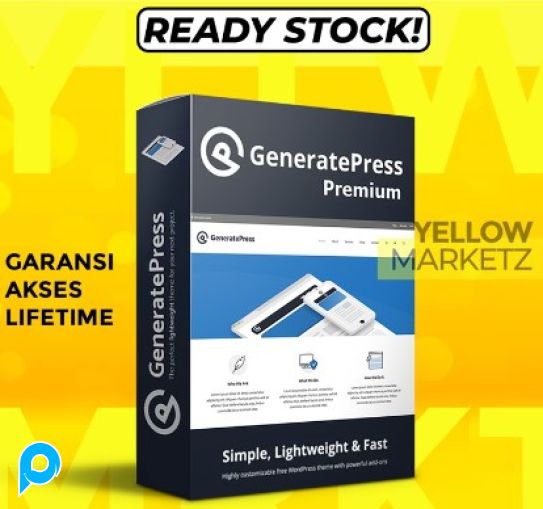 GENERATE PRESS Premium WP Theme - Tema Wordpress Lifetime