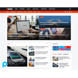 Gmag - Responsive Magazine Premium Blogger Template
