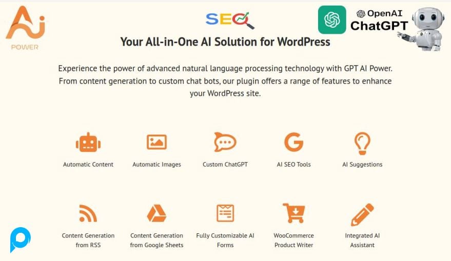[GPT AI Power Premium] Multipurpose AI Generator for Wordpress