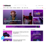 GSNews v2 Blog & Magazine Premium Blogger Templates