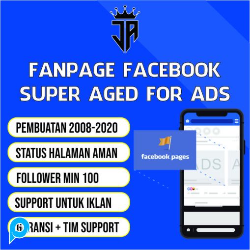Halaman / Fanpage Facebook Untuk Iklan FB Ads (FP Berumur)