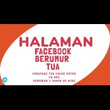 Halaman / Fanpage Facebook Untuk Iklan FB Ads Tua (2012-2022)