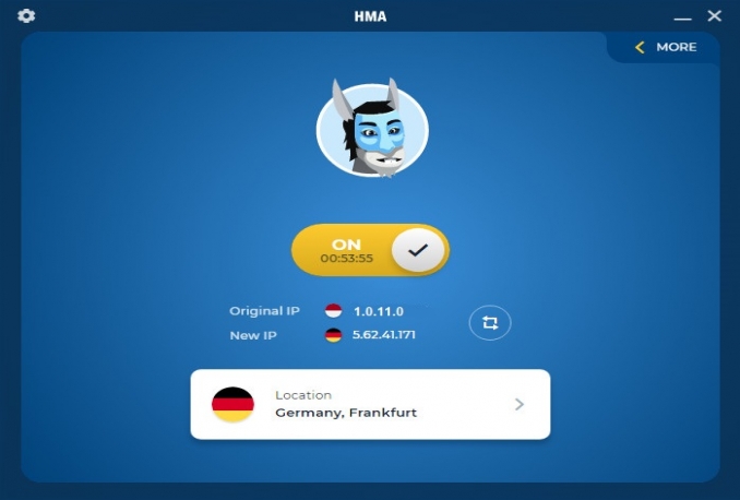 HMA VPN (HideMyAss) Akun Pribadi - 1 Bulan