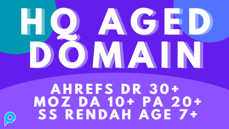 HQ Aged Domain TOP Backlinks Media High DR DA PA SS Rendah