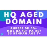 HQ Aged Domain TOP Backlinks Media High DR DA PA SS Rendah