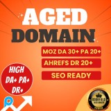 HQ Premium Aged Domain High DR+ DA PA for SEO