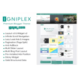 Igniplex v2.6 Premium Blogger Template