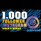 INSTAGRAM FOLLOWER 1000 MURAH AMAN