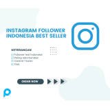 INSTAGRAM FOLLOWER INDONESIA FULL GARANSI BEST SELLER