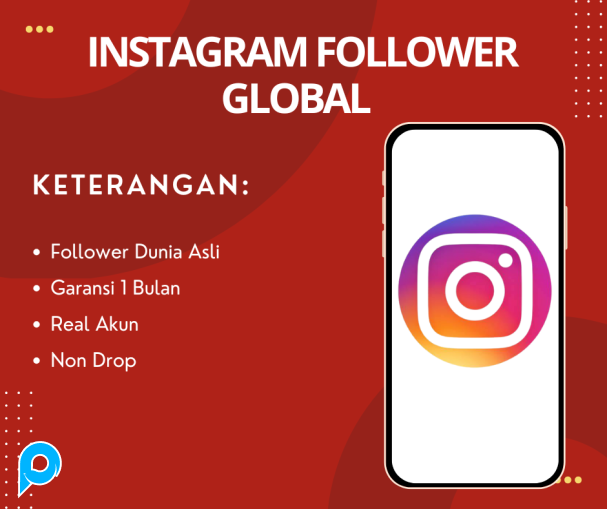 Instagram Follower Mixed Non Drop Garansi 1 Tahun