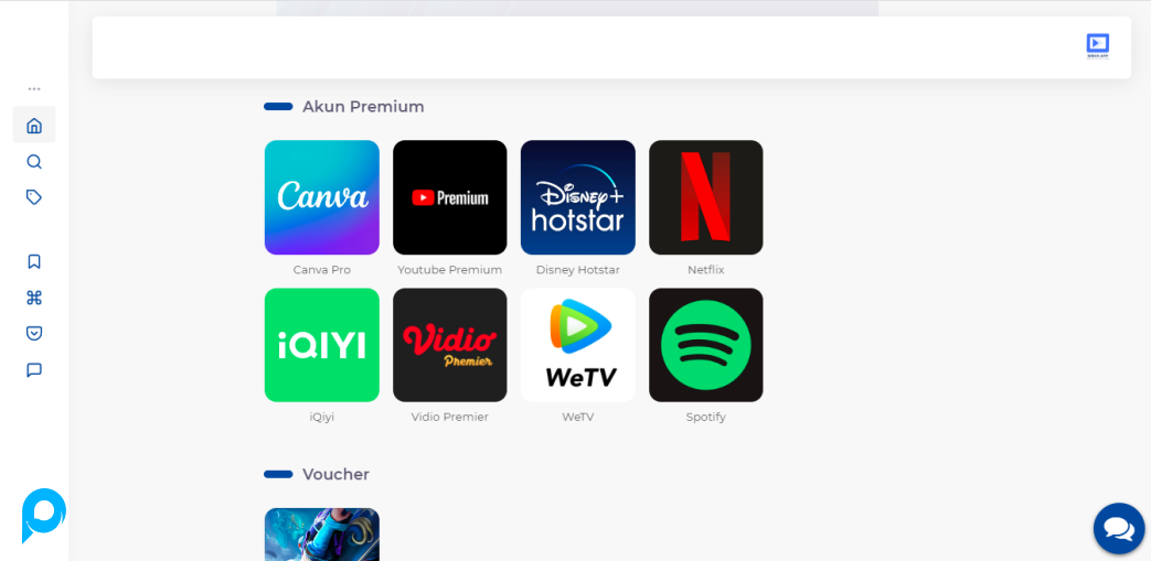 [INSTANT] Script Website Topup Akun Premium