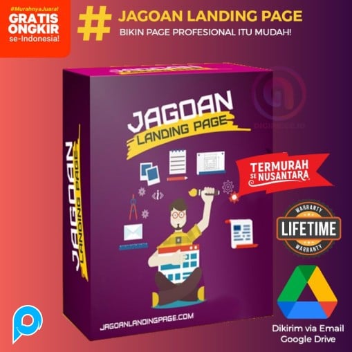 JAGOAN LANDING PAGE - Membuat Page dari dasar hingga mahir