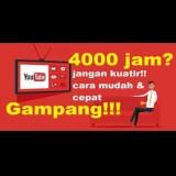 jam tayang/watchtime youtube murah