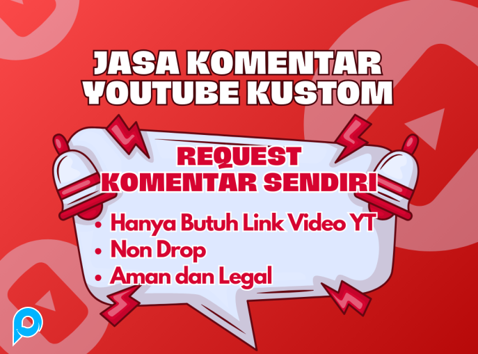 Jasa 100 Komentar Youtube Kustom Sendiri | Youtube Comment Custom