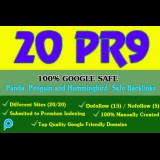 Jasa 20 PR9 SEO Backlink 80+ DA Meningkatkan Peringkat Google Anda