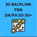Jasa 30 PBN Backlink DA/PA upto 60/30+ Dofollow Permanen