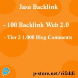 Jasa Backlink 100 Backlink Web 2.0 Tier 2 1.000 Blog