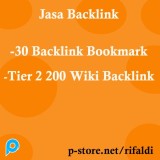 Jasa Backlink 30 Backlink Bookmark Tier 2 200 Wiki Backlink