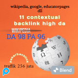 Jasa Backlink Berkualitas Wikipedia, dan 8 situs da 90, 2 Edu