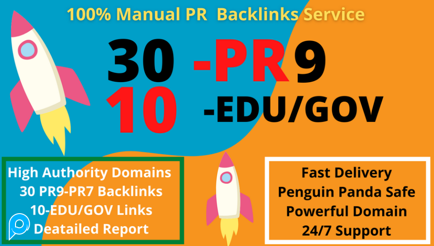 jasa backlink manual 40 backlink di 30 situs PR9 dan 10 backlink di situs EDUGOV