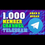 JASA ISI TELEGRAM 1.000 MEMBER CHANNEL