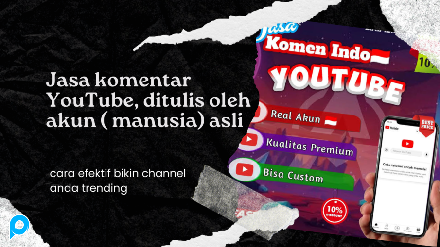 Jasa komentar YouTube Asli Manusia Indonesia No Bot