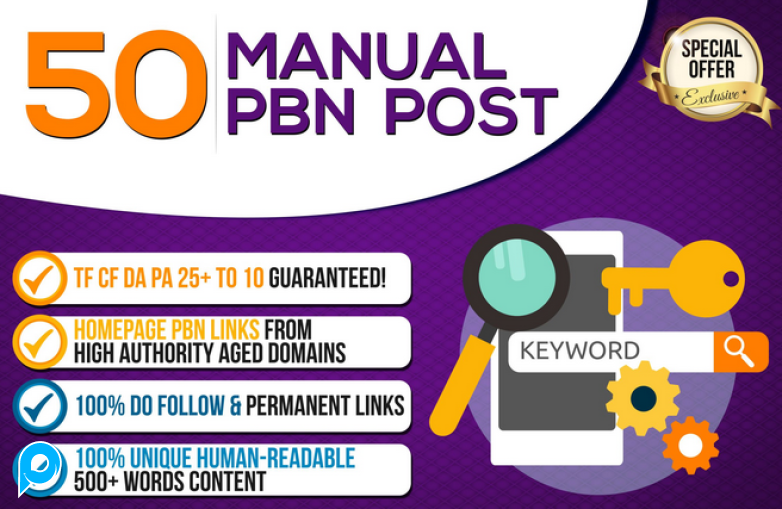 jasa pembuatan 50 backlink PBN Se0Ranker manual berkualitas tinggi
