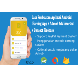 Jasa Pembuatan Aplikasi Spin to Earn + Admob Inserted + Connect Firebase