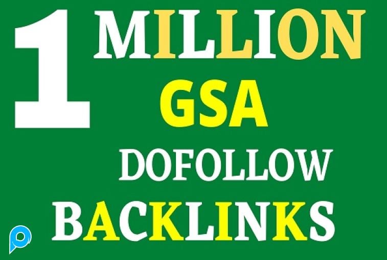 jasa pembuatan GSA Backlink  1000.000 High Quality verified PROMO untuk optimasi website