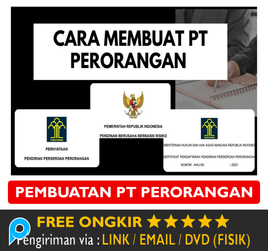 Jasa Pembuatan Pendirian PT Perorangan Pendaftaran Perseroan Terbatas Register Pengurusan PT Baru Le